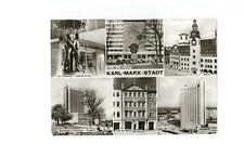 Ansichtskarte karl marx stadt - ansichtskarte, karl-marx-stadt