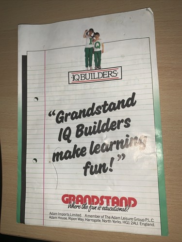 Grandstand builders vintage - iq,