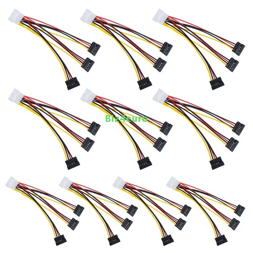 10x ide 4pin molex stecker - molex, auf