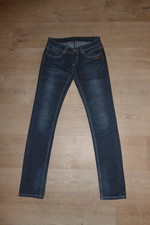 GANG SALT SLIM leichte weiche Stretch Jeans Hüftig Blau W27 L32 **NEU**