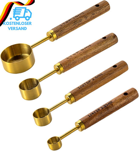 Messlöffel set edelstahl - messlöffel,