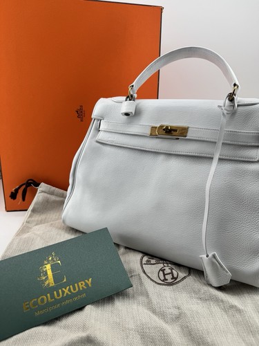 Hermès kelly tasche aus weiß - hermès,