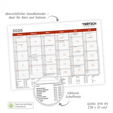 Wandkalender A4 od. A5