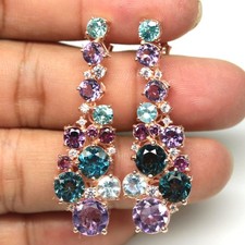 925 Silber Lila Amethyst