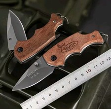 Buck Taschenmesser Klappmesser. Holzgrif. Top Geschenk 