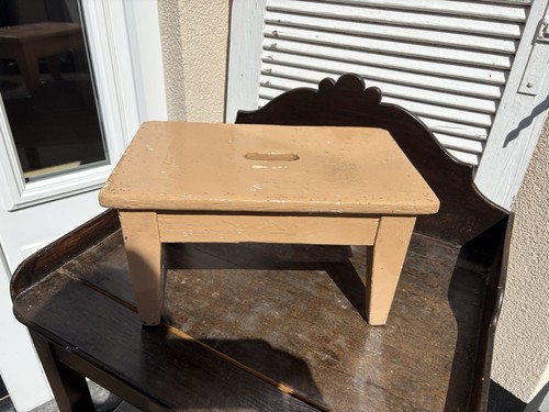 Alter holz schemel - alter,