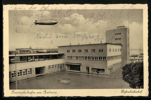 Ansichtskarte friedrichshafen - ansichtskarte,