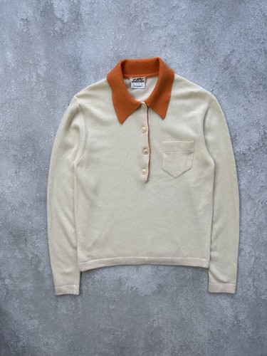 Hermes cashmere polo sweater - hermes,