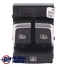 Audi A8L 4H Hintere Tür Fenster Glas Jalousie Rollo Schalter 4H0959851F