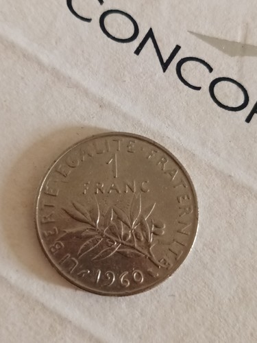 Münze frankreich 1960 franc - frankreich,