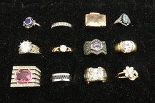 Konvolut # 3 : 12 Ringe mit