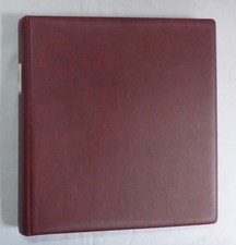 rotes Lindner Vordruckalbum DÄNEMARK 1982-1995 mit Inhalt!!!