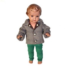 Alte SCHILDKRÖT Puppe 40er