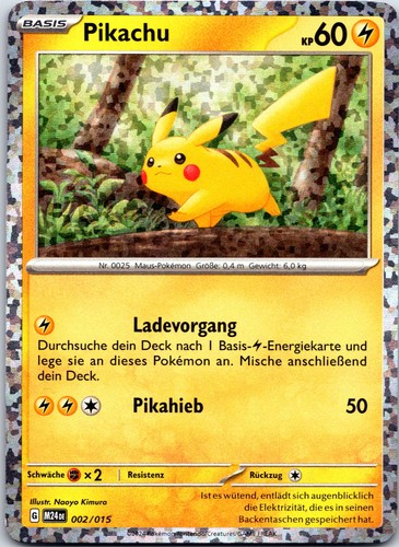 Pikachu promo mcdonald - pikachu,