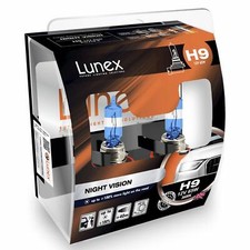 2x H9 Lunex Night Vision 3600K