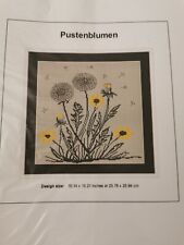 Stickvorlage Pustenblumen