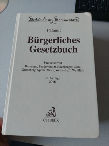 Palandt bürgerliches - palandt,,