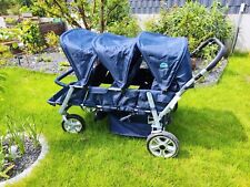 Allstars Krippenwagen Faltkrippenwagen Tina 6 Kinder lila Mehrkindwagen 6 Sitze