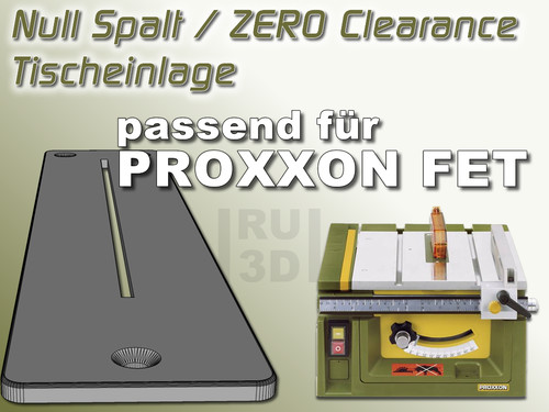 Null spalt tischeinlage zero - null,