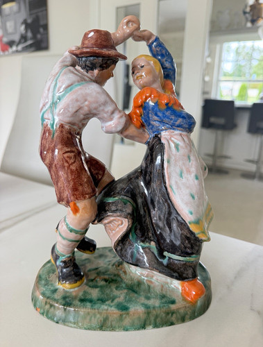 Keramik figurengruppe - keramik,