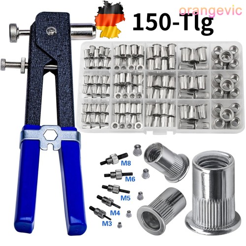 150 stück edelstahl - 150,