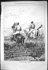 Original alter antiker Druck