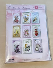 Karten Bastelset für 9