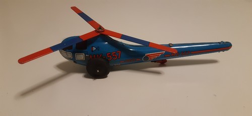 Blechspielzeug hubschrauber - blechspielzeug,