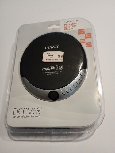 Denver dmp 389 discman mp3 - denver,
