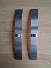 2 Wandteelichthalter, Metall, silberfarben, Nr. 489