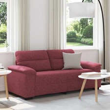 Sofa Stoff Einzelsofa 2-Sitzer