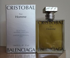 Herren Parfum CRISTOBAL BALENCIAGA 50 ML EAU DE TOILETTE VINTAGE Neu aus Shop