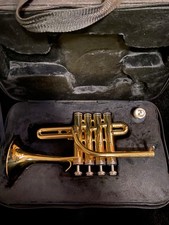 Piccolotrompete PT-196 Mundstück Koffer Piccolo Trompete Blechblasinstrument