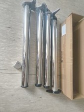 Tischbeine silber hoch - tischbeine, cm