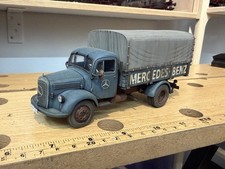 Minichamps 1/43  Mercedes Benz L3500 LKW Renndienst gealtert/ patiniert 