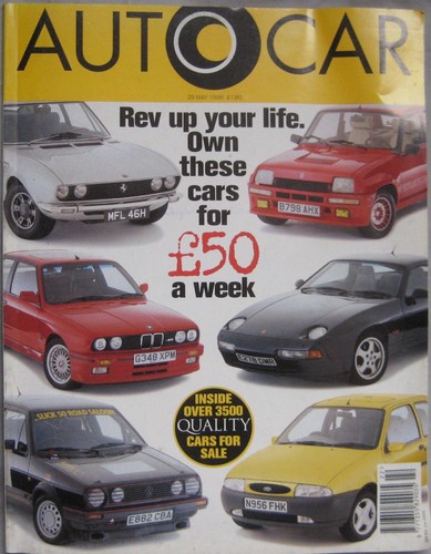 Autocar magazine may 1996 - 29,