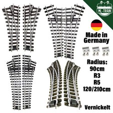 Weiche vernickelt links rechts