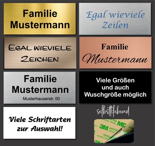 Briefkastenschild