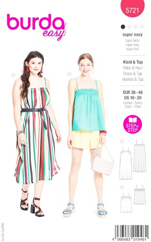 Burda easy schnittmuster - easy, nr