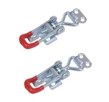 2x Spannverschluss 70-81mm + Halter Exzenterverschluss Anhänger Kistenverschluss