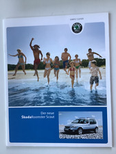 Prospekt Skoda Roomster Scout 09/2007