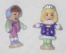 2x Polly Pocket mini Figuren