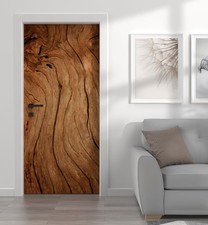 Türtapete Türposter Türfolie selbstklebend Holz Türaufkleber Folie