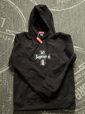 Black Supreme Hoodie Box Logo