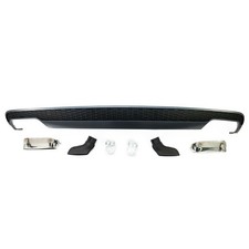 Diffusor Heckdiffusor Schwarz grau mit Blenden passt für Audi A6 C7 ab 2011-2014