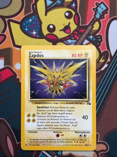 Zapdos fossil deutsch - 30/62,
