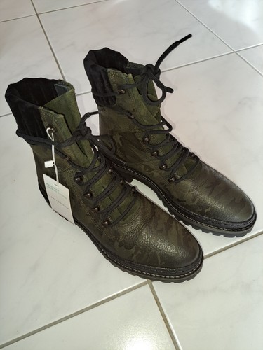 Tommy hilfiger boots oliv - tommy,