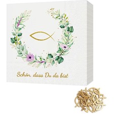 Servietten Fischdekoration