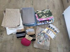 Paket Stoffe, Vlieseline, Bündchen, Bügelbilder