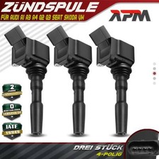 3x Zündspule Benzin für Audi